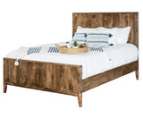 Sandalwood Panel Bed