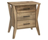 West Newton 3 Drawer Nightstand
