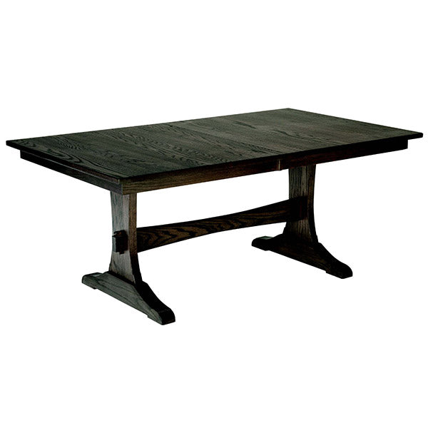 Wasilla Trestle Table - with two 12" leaves