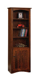 Shaker 24" by 72" Bookcase with Door