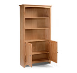 Alder Shaker 36" by 72" Bookcase with Doors