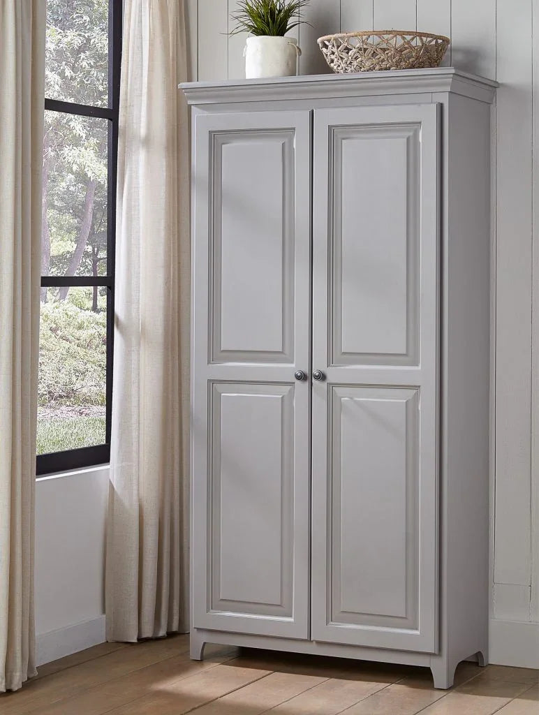 2 Door Pine Pantry - Woodcraft Furniture